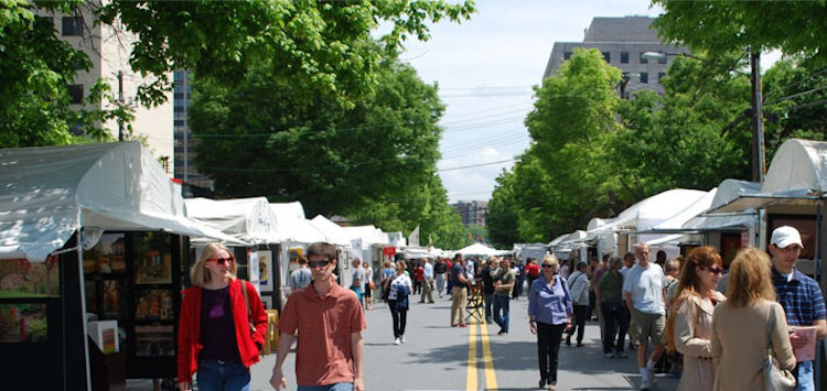 Bethesda Row Arts Festival, Arts & entertainment