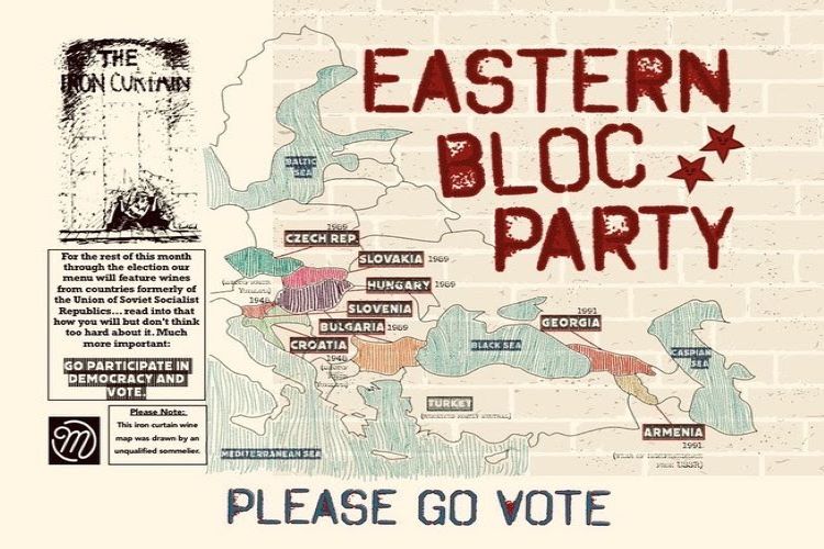 Eastern Bloc Countries Map The List Are You On It | Eastern Bloc Party: The Wine Class